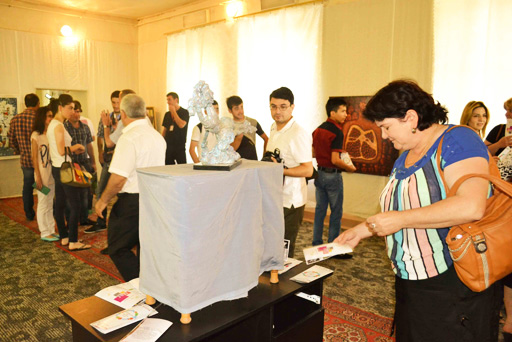 В Шеки состоялось открытие выставки в рамках "Azerbaijan Art Festival-2013" (фото)