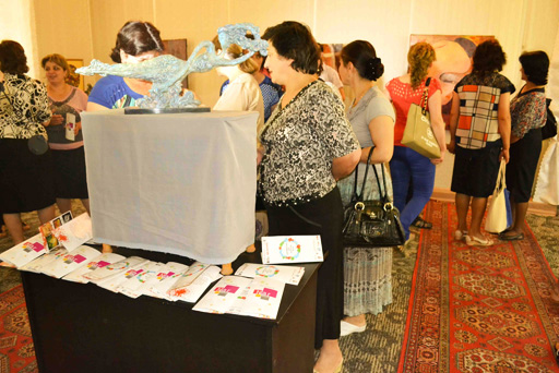 В Шеки состоялось открытие выставки в рамках "Azerbaijan Art Festival-2013" (фото)