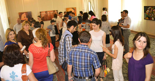 В Шеки состоялось открытие выставки в рамках "Azerbaijan Art Festival-2013" (фото)