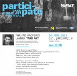 "YARAT!" представляет проект художника Фархада Хакверди