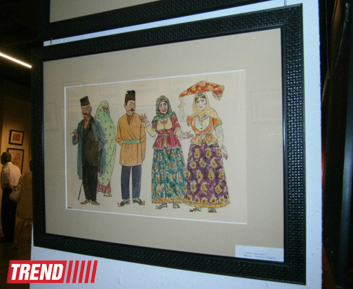 В Баку открылась выставка "Азербайджанский театр 140" (фото)