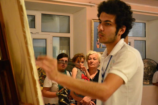 В Гахе состоялось открытие выставки в рамках "Azerbaijan Art Festival-2013" (фото)