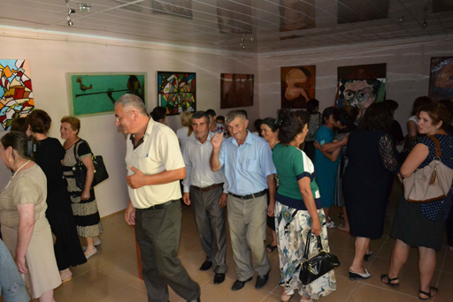 В Гахе состоялось открытие выставки в рамках "Azerbaijan Art Festival-2013" (фото)