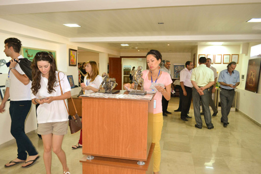 В Исмайыллы состоялось открытие выставки в рамках "Azerbaijan Art Festival-2013" (фото)