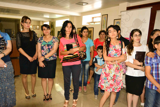 В Исмайыллы состоялось открытие выставки в рамках "Azerbaijan Art Festival-2013" (фото)