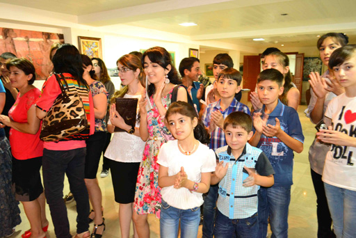 В Исмайыллы состоялось открытие выставки в рамках "Azerbaijan Art Festival-2013" (фото)