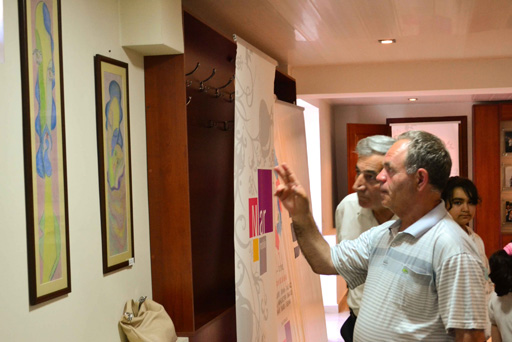 В Исмайыллы состоялось открытие выставки в рамках "Azerbaijan Art Festival-2013" (фото)