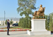 Президент Азербайджана принял участие в открытии электростанции "Джануб" (ФОТО)
