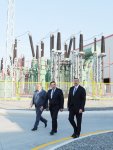 Президент Азербайджана принял участие в открытии электростанции "Джануб" (ФОТО)