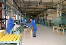 Президент Азербайджана принял участие в открытии центра утилизации боеприпасов на заводе "Араз" (ФОТО)