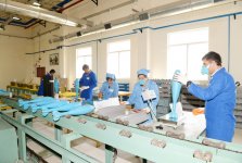 Президент Азербайджана принял участие в открытии центра утилизации боеприпасов на заводе "Араз" (ФОТО)