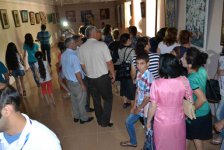 В Гахе состоялось открытие выставки в рамках "Azerbaijan Art Festival-2013" (фото)