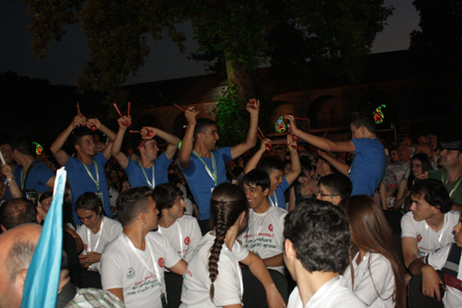 В Шеки состоялся концерт турецкой группы “TRT Axşam Səfası” (фото)