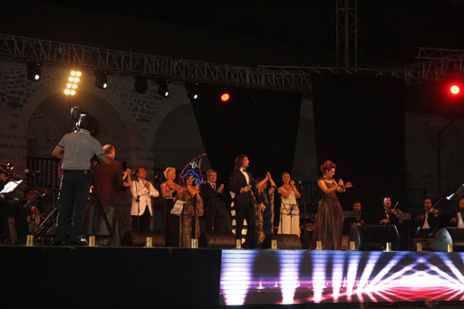 В Шеки состоялся концерт турецкой группы “TRT Axşam Səfası” (фото)