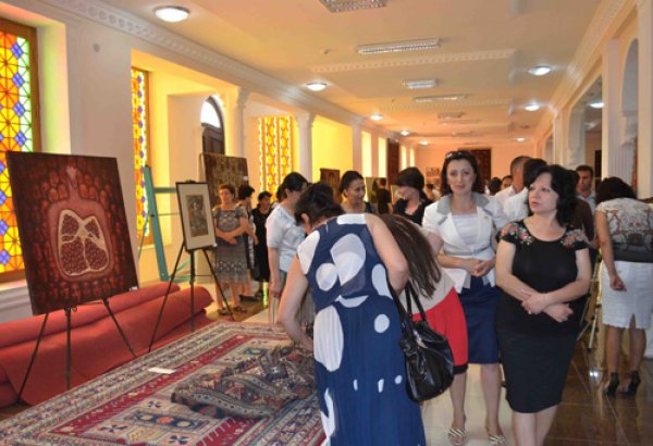 В Хачмазе состоялось открытие выставки в рамках "Azerbaijan Art Festival-2013" (фото)