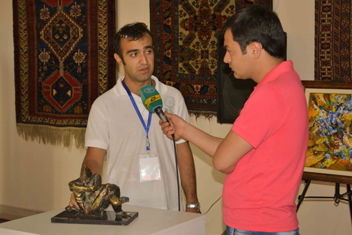 В Хачмазе состоялось открытие выставки в рамках "Azerbaijan Art Festival-2013" (фото)