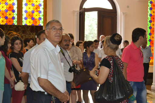 В Хачмазе состоялось открытие выставки в рамках "Azerbaijan Art Festival-2013" (фото)