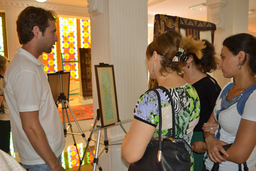 В Хачмазе состоялось открытие выставки в рамках "Azerbaijan Art Festival-2013" (фото)