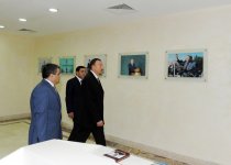 Президент Азербайджана принял участие в открытии здания Бинагадинской районной организации партии «Ени Азербайджан» (ФОТО)