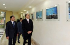 Президент Азербайджана принял участие в открытии здания Бинагадинской районной организации партии «Ени Азербайджан» (ФОТО)