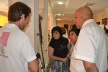 В Хачмазе состоялось открытие выставки в рамках "Azerbaijan Art Festival-2013" (фото)