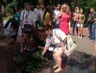 В парке имени Зарифы Алиевой в украинском городе Ирпень проведены экологические мероприятия (ФОТО)