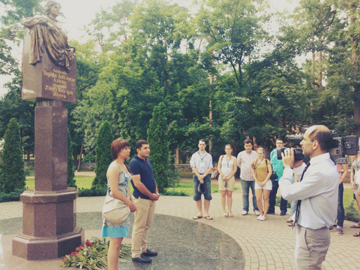 В парке имени Зарифы Алиевой в украинском городе Ирпень проведены экологические мероприятия (ФОТО)