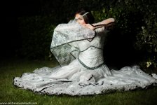 Известная украинская танцовщица в азербайджанском национальном костюме: "Очарована Баку" (фото)