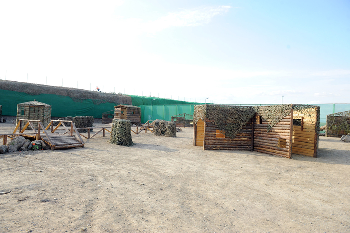 Президент Азербайджана ознакомился с Агстафинским пейнтбольным и стрелковым центром (ФОТО)