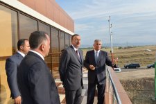 Президент Азербайджана ознакомился с Агстафинским пейнтбольным и стрелковым центром (ФОТО)