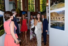 Первой леди Азербайджана Мехрибан Алиевой вручен диплом почетного гражданина города Канны (ФОТО)