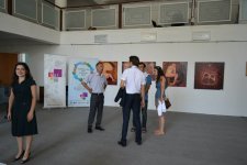 В Сумгайыте состоялось открытие выставки в рамках "Azerbaijan Art Festival-2013" (фото)