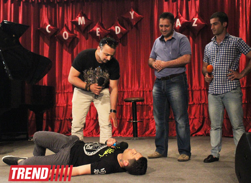 Comedy.AZ вышел в азербайджанский телеэфир (фотосессия)