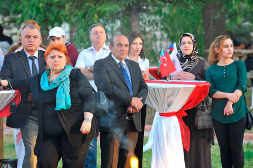 Азербайджанская кухня представлена на фестивале "Деде Горгуд" в Турции (фото)