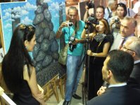 Мехсети Ибрагимова представила Азербайджан на пленэре художников тюркского мира (фото)