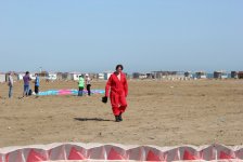 Полет на параплане на побережье Каспийского моря в Баку (фотосессия)