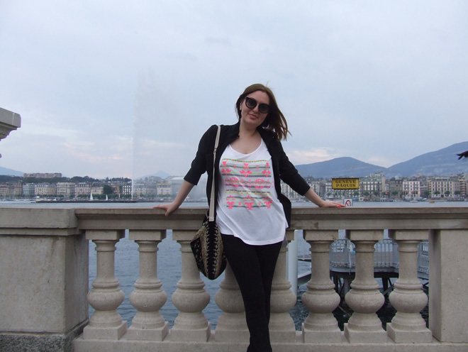 Центр Швейцарской Ривьеры -  глазами Севды Алекперзаде (фото)