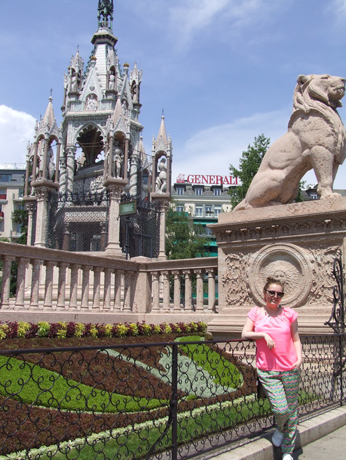 Центр Швейцарской Ривьеры -  глазами Севды Алекперзаде (фото)