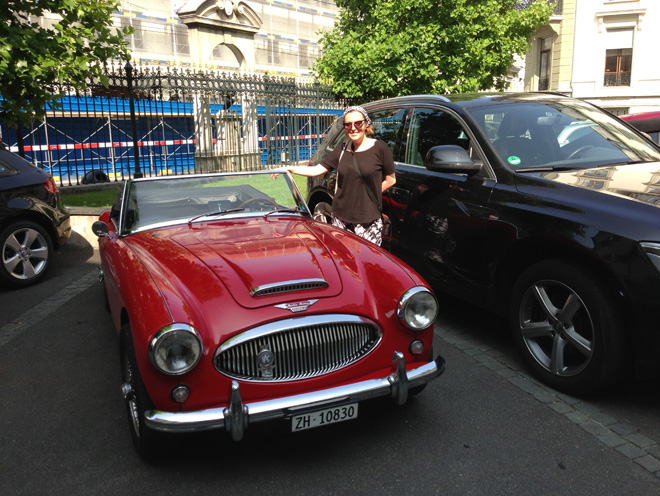 Центр Швейцарской Ривьеры -  глазами Севды Алекперзаде (фото)