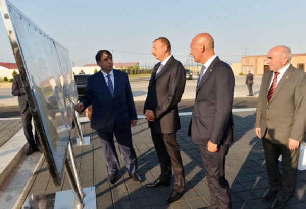 Состоялась церемония сдачи в эксплуатацию водопроводной линии и канализационной сети в городе Сиязань (ФОТО)