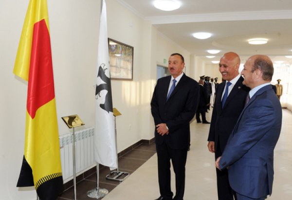 Президент Азербайджана принял участие в открытии Центра молодежи в Сиязани (ФОТО)