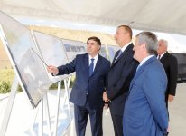 Президент Азербайджана принял участие в церемонии сдачи в эксплуатацию канала Вельвелечай-Тахтакерпю (ФОТО)