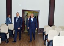 Президент Азербайджана принял участие в открытии нового здания Исполнительной власти Сиязаньского района (ФОТО)