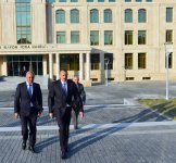 Президент Азербайджана принял участие в открытии нового здания Исполнительной власти Сиязаньского района (ФОТО)
