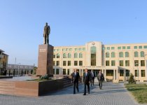 Президент Азербайджана принял участие в открытии нового здания Исполнительной власти Сиязаньского района (ФОТО)