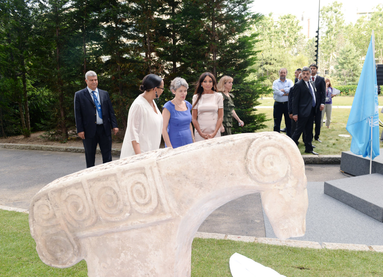 Мехрибан Алиева: Сохранение культурного наследия является приоритетным направлением для правительства Азербайджана (версия 2) (ФОТО)