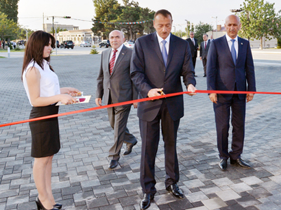 Президент Азербайджана принял участие в открытии Центра Гейдара Алиева в Сиязани (ФОТО)