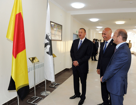 Президент Азербайджана принял участие в открытии Центра молодежи в Сиязани (ФОТО)