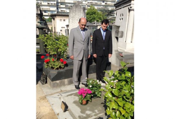 Министр культуры и туризма Азербайджана почтил память Тогрула Нариманбекова в Париже