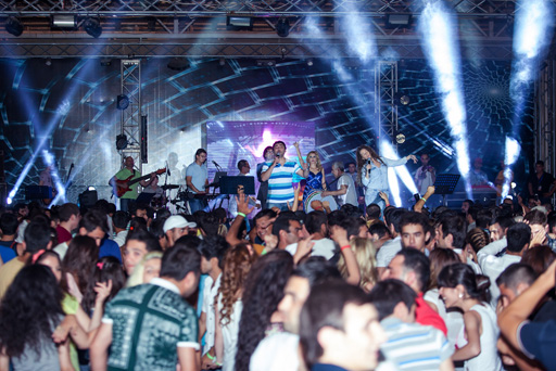 В Набрани состоялся зажигательный концерт Nuri & Jane из Москвы (фотосессия)